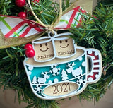 Christmas Cup Family Ornament